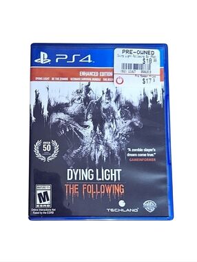 PlayStation 4 PS4 Dying Light The Following Enhanced Version Rated M For Mature